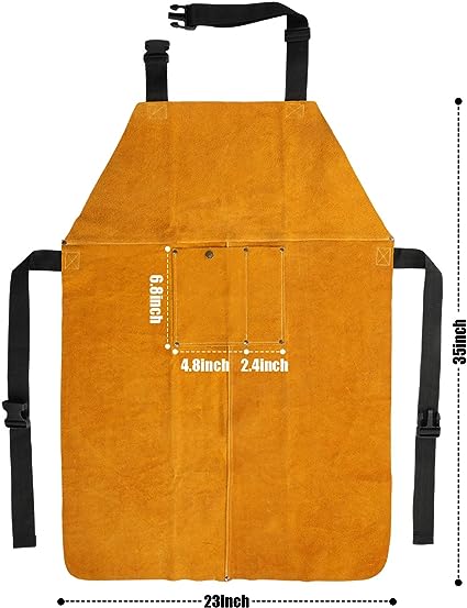 Leather Welding Work Apron