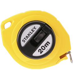 STANLEY closed case steel measuring tape 20m