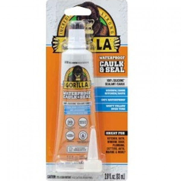 Waterproof Caulk & Seal Silicone Sealant White