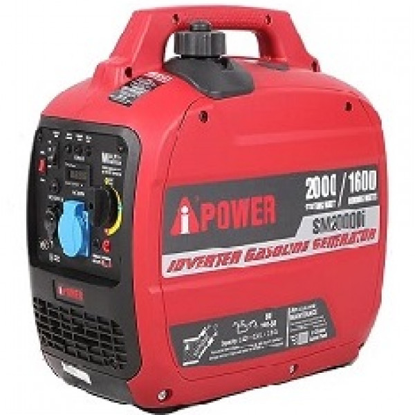 AiPower Gasoline Silent Inverter Generator, 50/60HZ, 2000-Watt