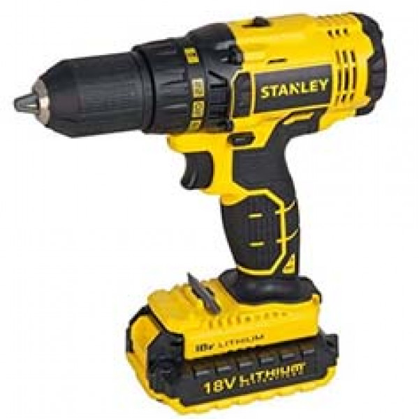 STANLEY Cordless D/Drill 18V 1.5AH