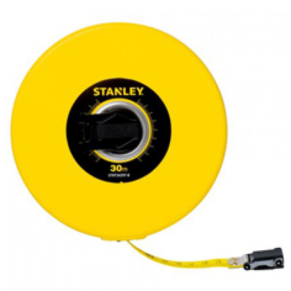 STANLEY 30m fiberglass yellow tape